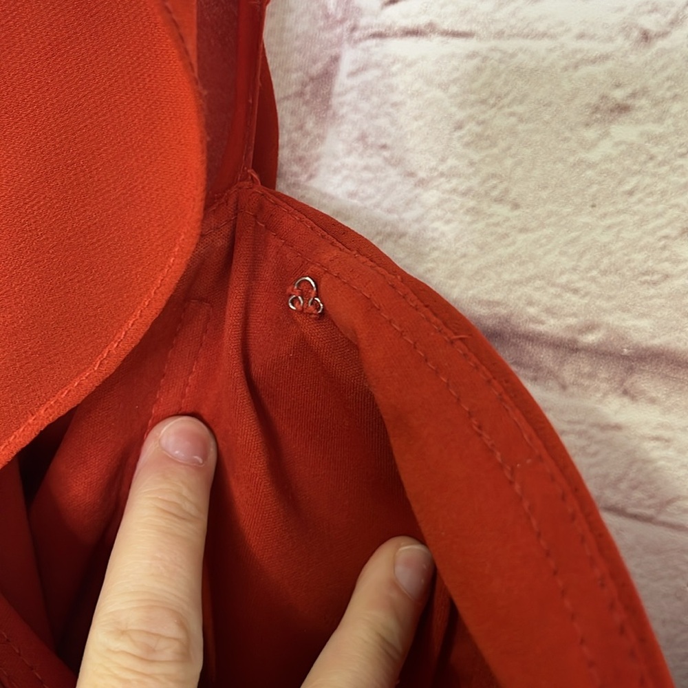 Mori Lee Madeline Gardner Chiffon Off Shoulder Ruffled Gown in Cinnamon … - Picture 9 of 14